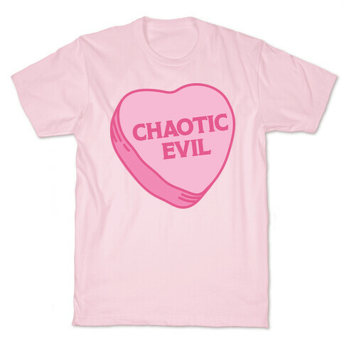 Chaotic Evil Candy Heart T-Shirt