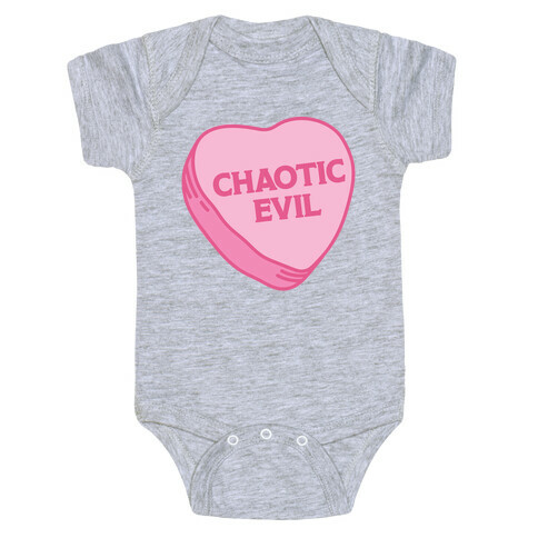 Chaotic Evil Candy Heart Baby One-Piece