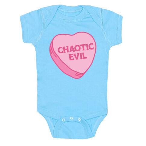 Chaotic Evil Candy Heart Baby One-Piece