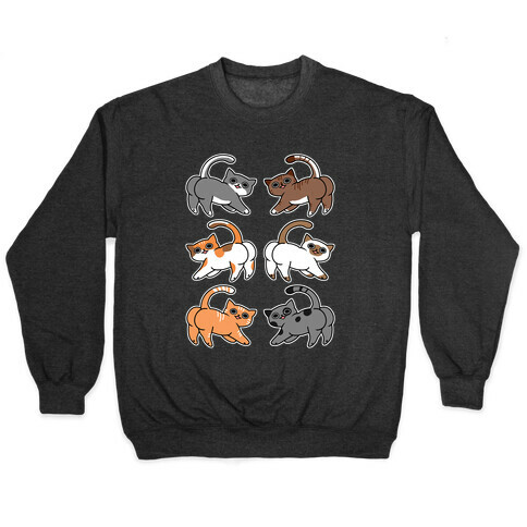 Cats With Buttcheeks Pullover