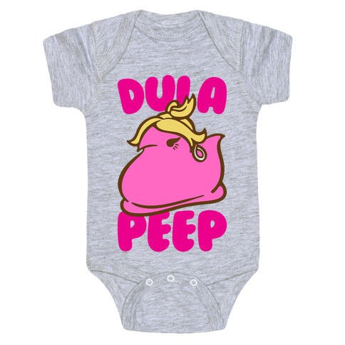 Dula Peep Parody Baby One-Piece