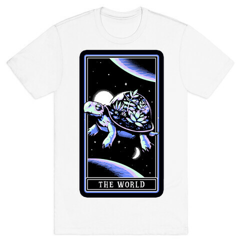 The World Tarot Turtle Terrarium T-Shirt