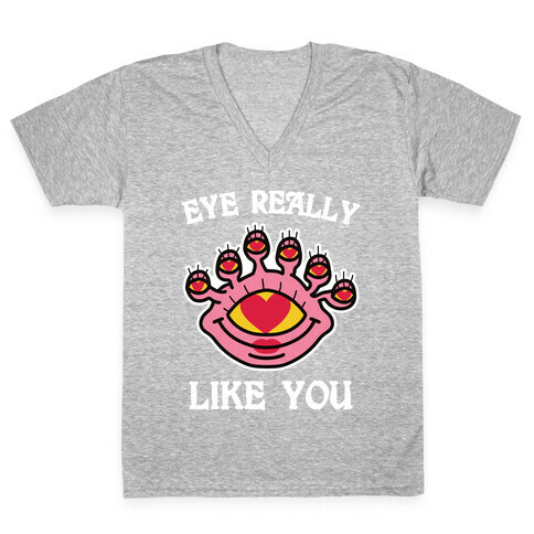 Eye Really Like You V-Neck Tee Shirt