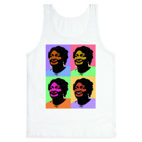 Pop Art Stacy Abrams Tank Top