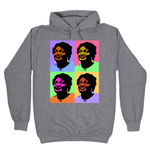 Pop Art Stacy Abrams Hooded Sweatshirt