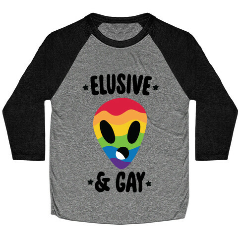 Elusive & Gay Baseball Tee