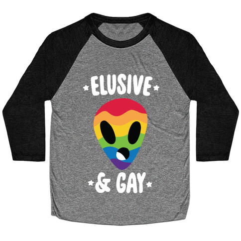 Elusive & Gay Baseball Tee