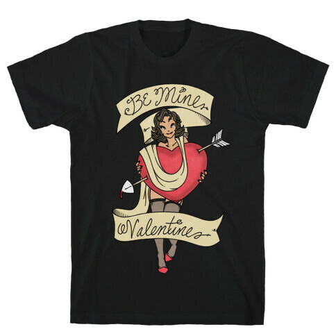 Be Mine Valentine Tattoo T-Shirt