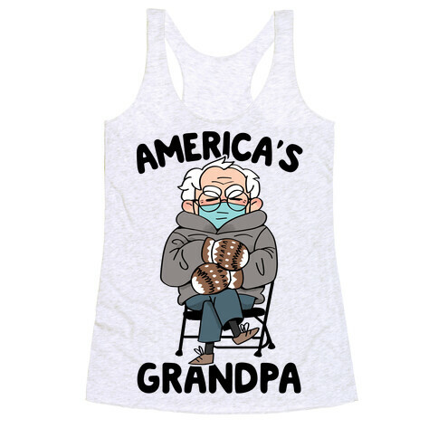 America's Grandpa Racerback Tank Top