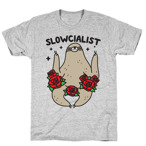 Slowcialist - Socialist Sloth T-Shirt