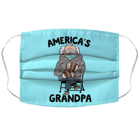 America's Grandpa Accordion Face Mask