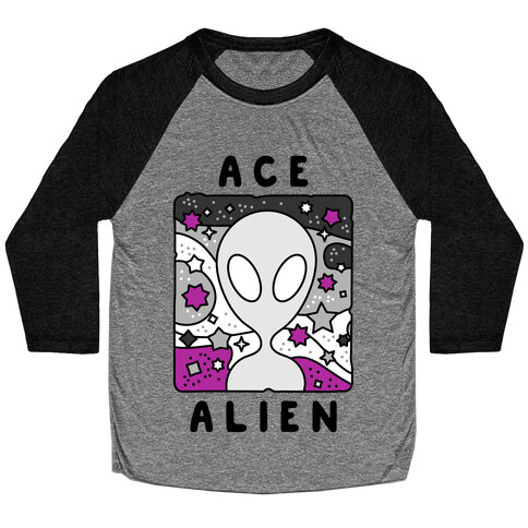 Ace Alien Baseball Tee