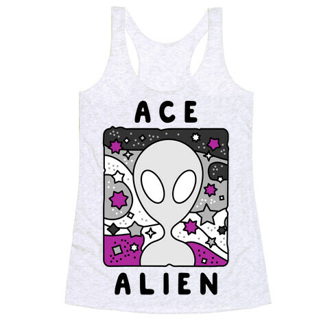 Ace Alien Racerback Tank Top