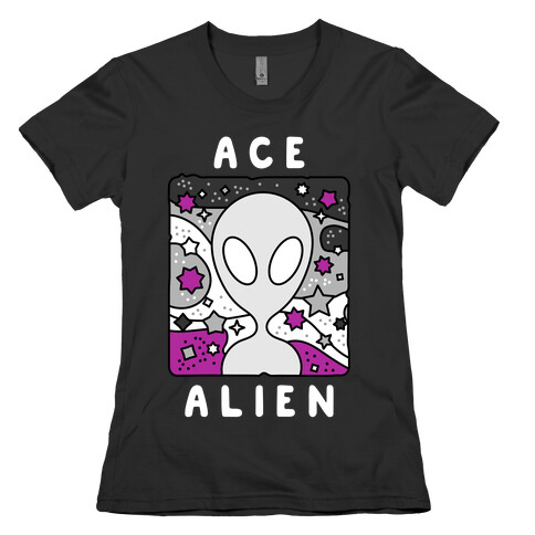Ace Alien Womens T-Shirt