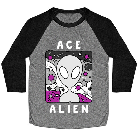 Ace Alien Baseball Tee