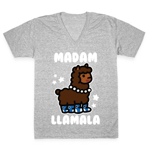 Madam Llamala V-Neck Tee Shirt