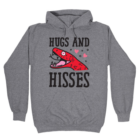 Hugs And Hisses Snake Hooded Sweatshirt