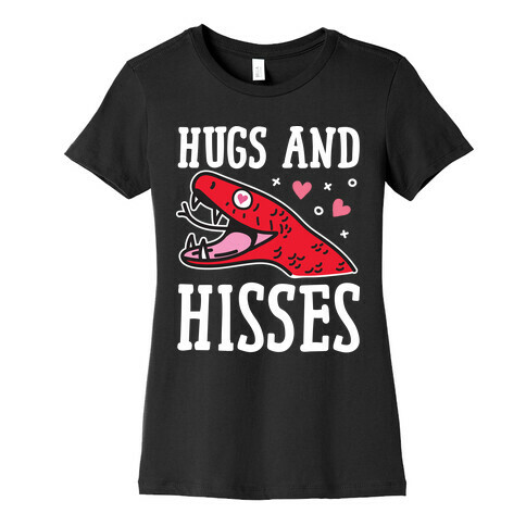 Hugs And Hisses Snake Womens T-Shirt