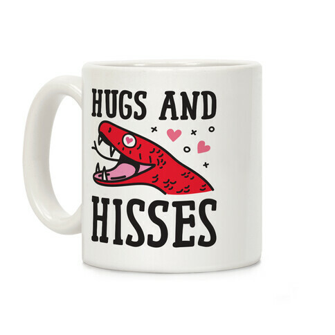 Hugs And Hisses Snake Coffee Mug