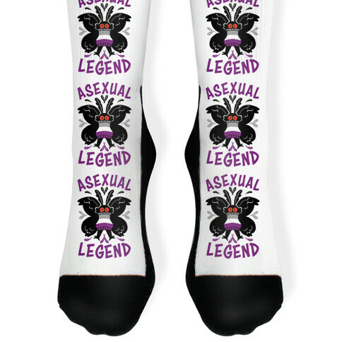 Asexual Legend Sock