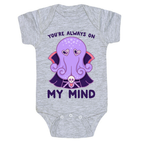 You're Always On My Mind (Mind Flayer) Baby One-Piece