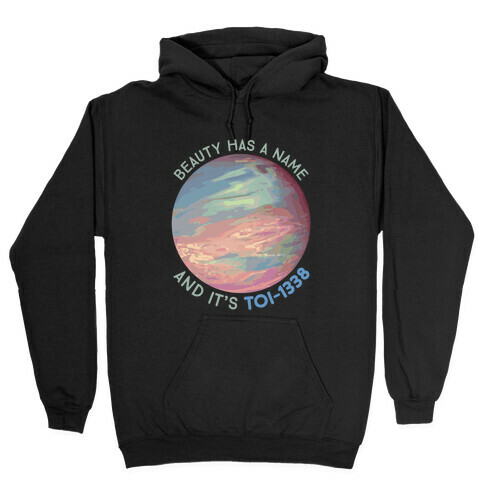 Beauty Has A Name And It's TOI-1338 Hooded Sweatshirt