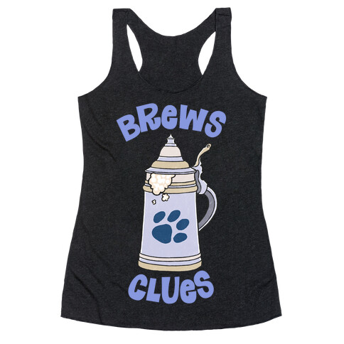 Brews Clues Racerback Tank Top