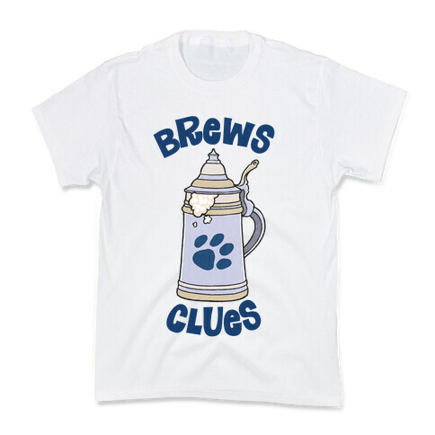 Brews Clues Kids T-Shirt