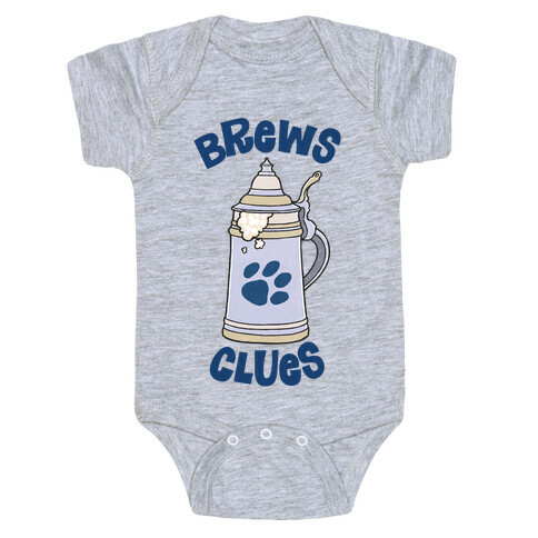 Brews Clues Baby One-Piece