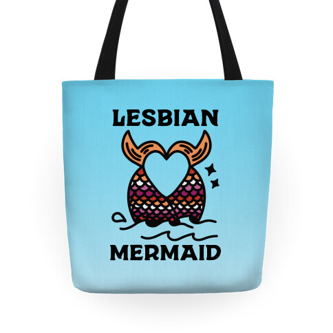 Lesbian Mermaid Tote