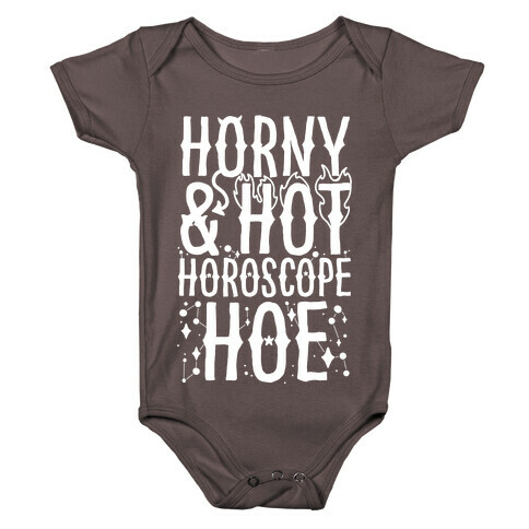Horny & Hot Horoscope Hoe Baby One-Piece
