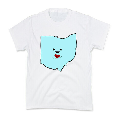 Cutie Ohio Kids T-Shirt