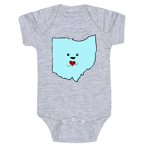 Cutie Ohio Baby One-Piece
