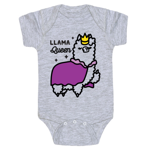 Llama Queen Baby One-Piece
