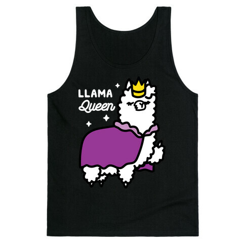 Llama Queen Tank Top