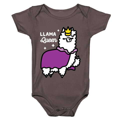 Llama Queen Baby One-Piece