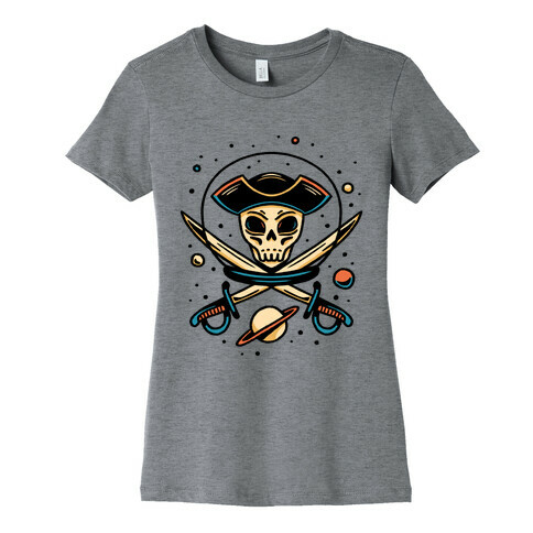 Space Pirate Womens T-Shirt