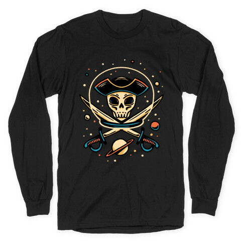 Space Pirate Long Sleeve T-Shirt