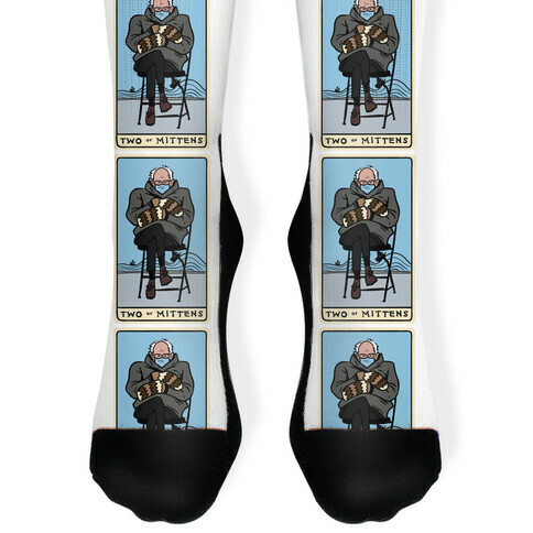 Two of Mittens (Bernie Tarot Parody) Sock