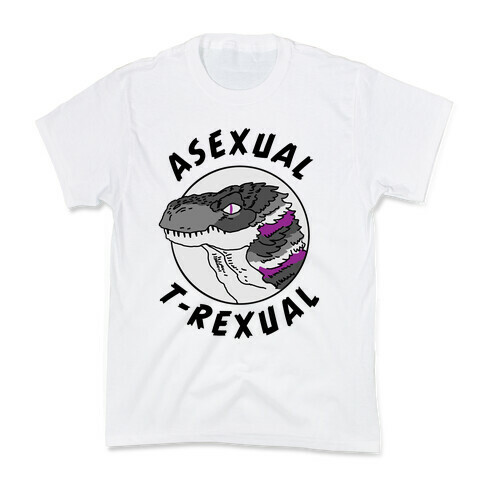 Asexual T-Rexual Kids T-Shirt