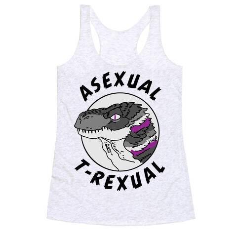 Asexual T-Rexual Racerback Tank Top