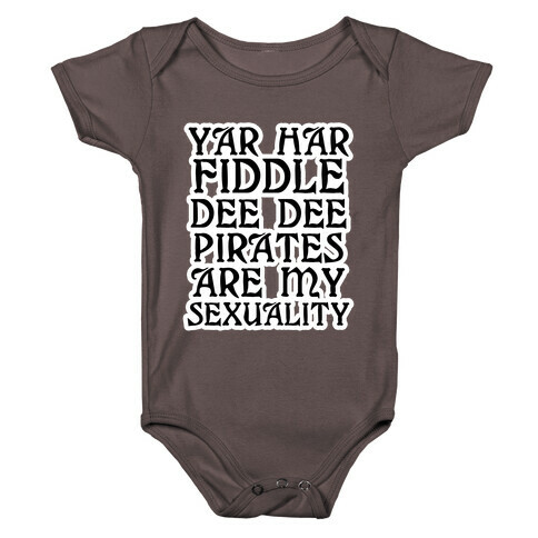 Pirates Are My Sexuality Baby One-Piece