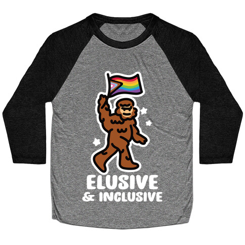 Elusive & Inclusive Baseball Tee