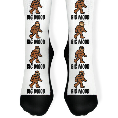 Big Mood Big Foot Sock