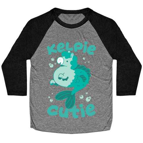 Kelpie Cutie Baseball Tee