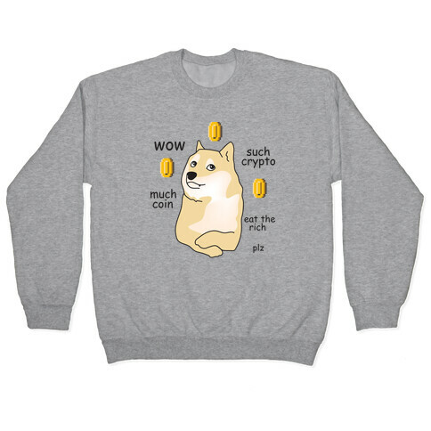 DogeCoin Parody Pullover