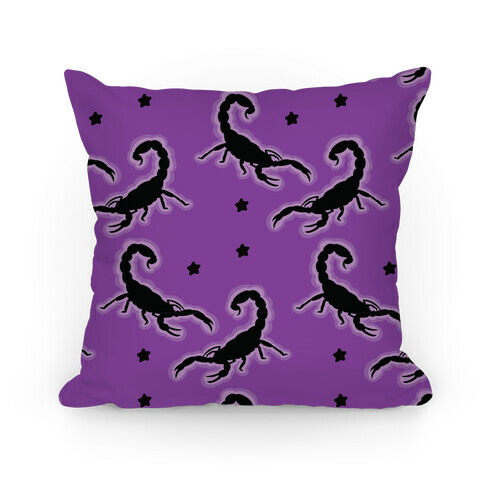 Scorpion Pattern Pillow