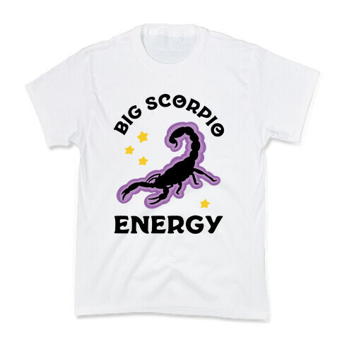 Big Scorpio Energy Kids T-Shirt