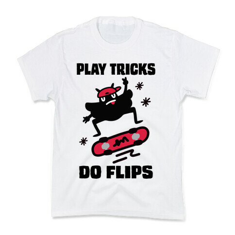 Play Tricks Do Flips Mothman Kids T-Shirt