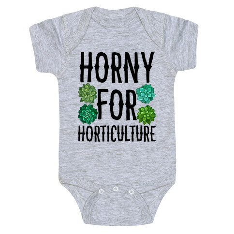 Horny for Horticulture Baby One-Piece